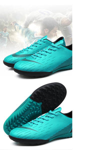 Football Shoes Men Turf Spikes Outdoor Athletic Trainers Sneakers Adults Brand Professional Soccer - jnpworldwide