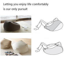 Load image into Gallery viewer, lazy sofa Waterproof Stuffed Storage Toy Bean Bag Solid Color Oxford Chair Cover Large Beanbag - jnpworldwide