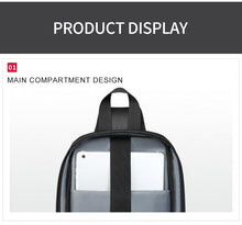 Load image into Gallery viewer, Crossbody Bag Leather USB Chest fashion top Designer Messenger Shoulder new Backpack Travel new - jnpworldwide
