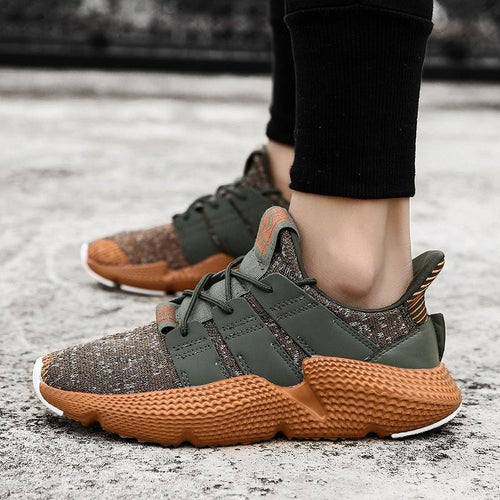 Men Casual Shoes Breathable Autumn Mesh Brand lace-up male Sneakers Lightweight adults Fashion Trend - jnpworldwide