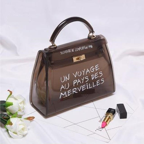 Handbags Women Bag PVC Clear Casual Shoulder Crossbody Female Trunk Tote Large designer Fashion 1 - jnpworldwide