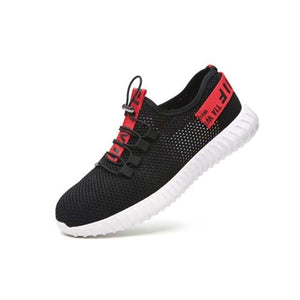 New breathable safety shoes men's Lightweight summer work sandals Single mesh sneakers comfortable - jnpworldwide