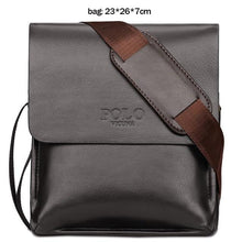 Load image into Gallery viewer, Men&#39;s Crossbody Bag Leather Chest fashion top Designer Messenger Shoulder tote new Travel office 1 - jnpworldwide