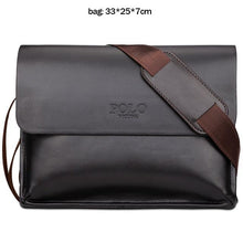 Load image into Gallery viewer, Men&#39;s Crossbody Bag Leather Chest fashion top Designer Messenger Shoulder tote new Travel office 1 - jnpworldwide