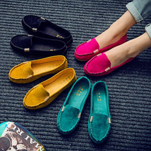 Load image into Gallery viewer, Women Flats shoes Loafers Candy Color Slip Flats Shoes Ballet Comfortable Ladies mens cover pair - jnpworldwide