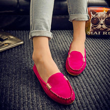 Load image into Gallery viewer, Women Flats shoes Loafers Candy Color Slip Flats Shoes Ballet Comfortable Ladies mens cover pair - jnpworldwide