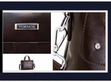 Load image into Gallery viewer, Casual Briefcase Business Shoulder Bag Leather Messenger Computer Laptop Handbag Travel waterproof - jnpworldwide