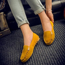 Load image into Gallery viewer, Women Flats shoes Loafers Candy Color Slip Flats Shoes Ballet Comfortable Ladies mens cover pair - jnpworldwide