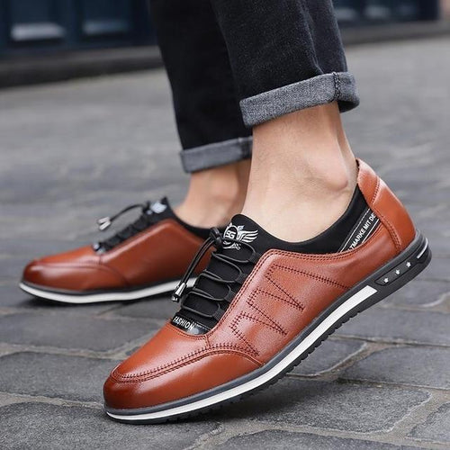 Spring autumn Men Shoes Breathable Mesh Casual Fashion Lace-up Canvas Flats Comfortable cover new 1 - jnpworldwide