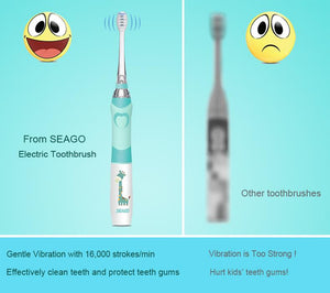 Electric Toothbrush sonic Remove rechargeable oral Whitening Healthy Teeth new modes smart Children - jnpworldwide