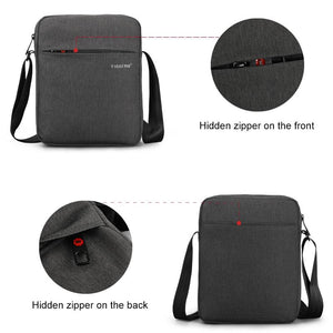 Men Messenger Bag Quality Waterproof Shoulder Women Business Travel Crossbody zipper purse satchel - jnpworldwide