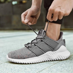 Men Casual Shoes Breathable Autumn Mesh Brand lace-up male Sneakers Lightweight adults Fashion Trend - jnpworldwide