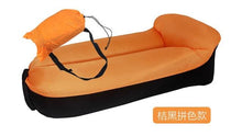 Load image into Gallery viewer, Inflatable Air Sofa Sleeping Bag Outdoor Garden Furniture Beach Lounger Chair Fast Folding Sofa Bed - jnpworldwide