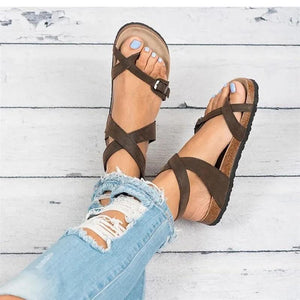 Casual Shoes Women Sandals Flat Beach Flip Flop Ladies Sandals Summer Shoes Women comfortable foot - jnpworldwide