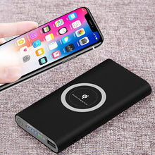 Load image into Gallery viewer, Universal Power Bank Wireless Charger For iPhone Samsung Note 8 S9 S8 S7 Xiaomi External Battery usb - jnpworldwide