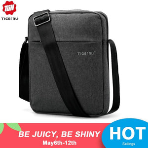 Men Messenger Bag Quality Waterproof Shoulder Women Business Travel Crossbody zipper purse satchel - jnpworldwide