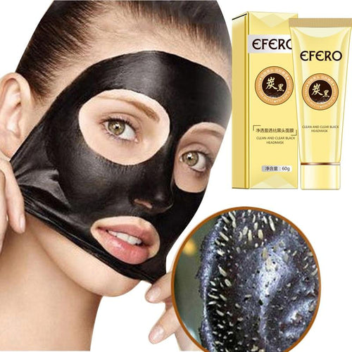 Black Mask Blackhead Remover Nose Mask Pore Strip Acne Treatment Face Peel Off Skin Care Strips - jnpworldwide