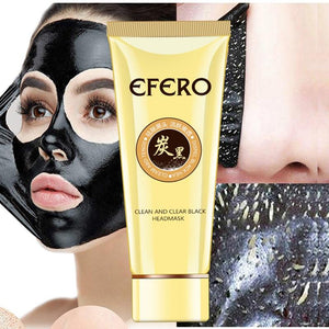 Black Mask Blackhead Remover Nose Mask Pore Strip Acne Treatment Face Peel Off Skin Care Strips - jnpworldwide