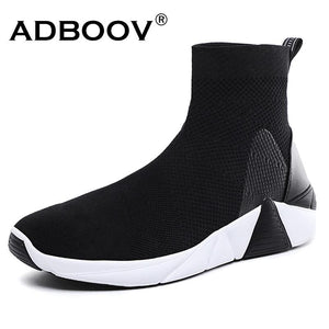 New Breathable Ankle Boots Women Summer Sneakers Flat Woman Sock Shoes comfortable organizer cover - jnpworldwide