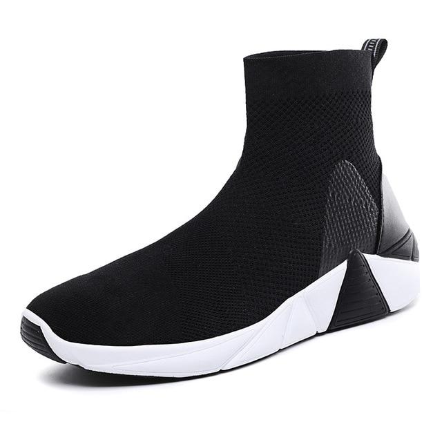 New Breathable Ankle Boots Women Summer Sneakers Flat Woman Sock Shoes comfortable organizer cover - jnpworldwide