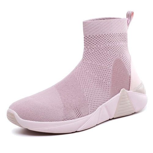 New Breathable Ankle Boots Women Summer Sneakers Flat Woman Sock Shoes comfortable organizer cover - jnpworldwide