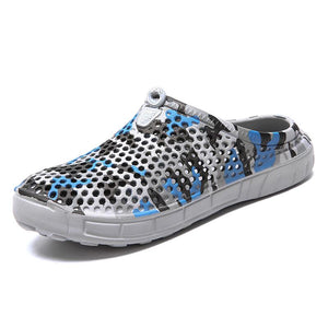 Outdoor hole shoes beach casual design slip wear-resistant breathable men fashion comfortable new 1 - jnpworldwide