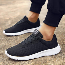 Load image into Gallery viewer, Fashion Mens Casual Shoes Male Sneakers Lightweight Breathable Tenis flats comfortable travel cover - jnpworldwide
