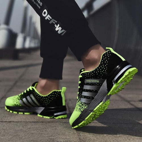 Sport Running Shoes Men Couple Casual Flats Outdoor Sneakers Mesh Breathable Walk Footwear Trainers - jnpworldwide