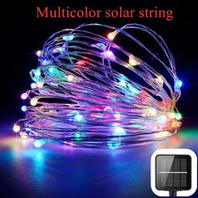 Load image into Gallery viewer, LED Outdoor Solar Lamp String Lights Fairy Holiday Christmas Party Garland Garden Waterproof wall - jnpworldwide
