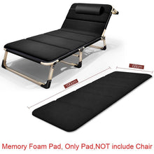 Load image into Gallery viewer, Noon Rest Folding Pad For Chair Portable Soft Padding Foam Cushion Chaise Lounge Widening Foldable a - jnpworldwide
