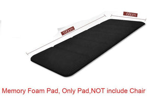 Noon Rest Folding Pad For Chair Portable Soft Padding Foam Cushion Chaise Lounge Widening Foldable a - jnpworldwide