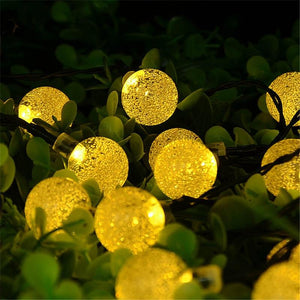 solar light led power Crystal Ball remove motion home outdoor garden landscape waterproof Christmas - jnpworldwide
