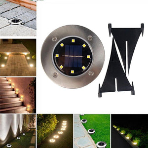 LED Solar Power Light Waterproof Sensor Lamp Outdoor Path Roof Corridor Wall garden Pathway Fence us - jnpworldwide