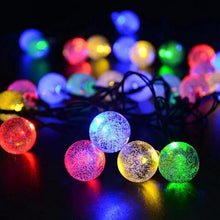 Load image into Gallery viewer, Led Solar Lamps Ball Waterproof Colorful Fairy Outdoor Light Garden Christmas Party Decor String us - jnpworldwide