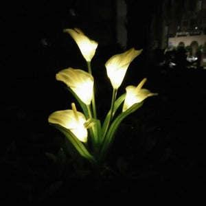 solar light led sensor power Flower remove lamp motion outdoor garden path landscape waterproof a - jnpworldwide