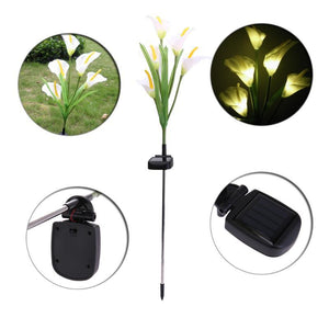 solar light led sensor power Flower remove lamp motion outdoor garden path landscape waterproof a - jnpworldwide