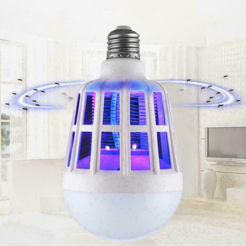 E27 9W 15W LED Lamp 220V Bulb Indoor 2 in 1 Mosquito Killer Bug Insect Light Home Night home office - jnpworldwide