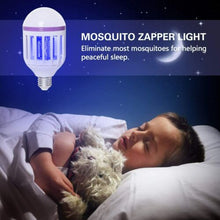 Load image into Gallery viewer, E27 9W 15W LED Lamp 220V Bulb Indoor 2 in 1 Mosquito Killer Bug Insect Light Home Night home office - jnpworldwide