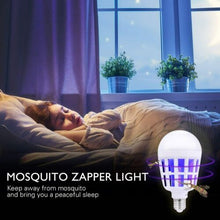 Load image into Gallery viewer, E27 9W 15W LED Lamp 220V Bulb Indoor 2 in 1 Mosquito Killer Bug Insect Light Home Night home office - jnpworldwide