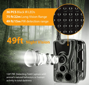 camera hunting Trail 2G SMS Video 360 4D Photo Trap Wild hunter game deer feed hunt scout infrared A - jnpworldwide